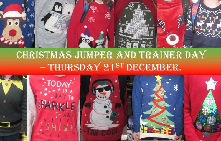 Image of Christmas Jumper and Trainer Day